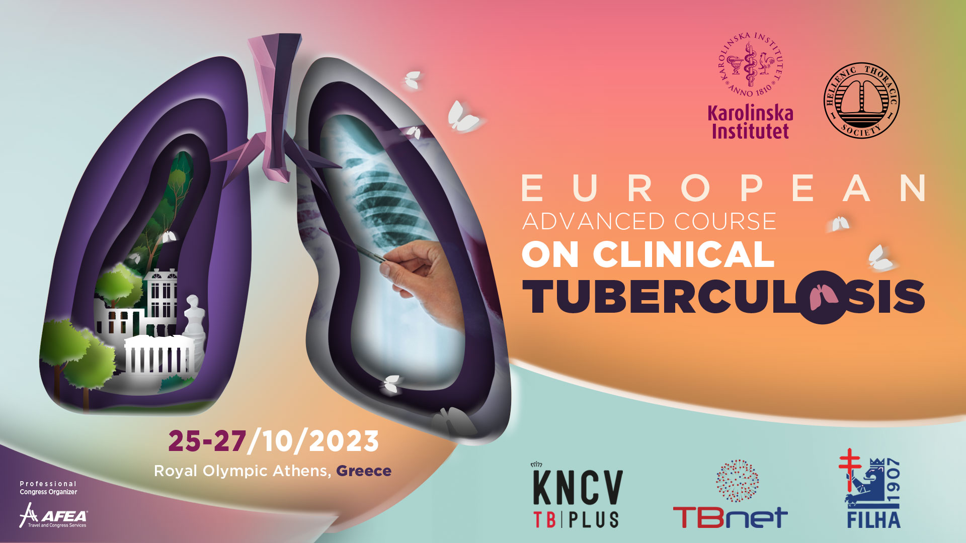 European Advanced Course on Clinical Tuberculosis, 25-27/10/2023, Athens Greece